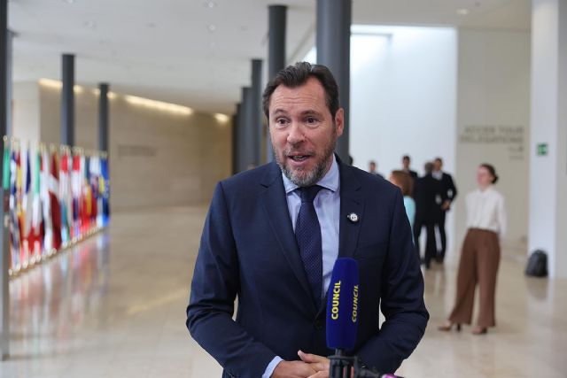 �scar Puente plantea en el Consejo de ministros de la UE la necesidad de acelerar los procesos de fabricaci�n y entrega de trenes
