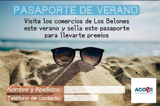ACOBE lanza el Pasaporte de Verano para premiar las compras en el comercio local de Los Belones