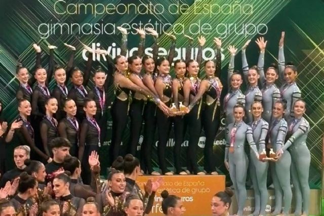 El Club R�tmica Cartagena se proclama campe�n de Espa�a de Gimnasia Est�tica de Grupo