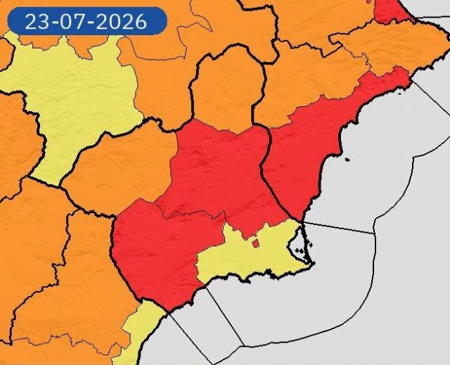 Alhama, en aviso rojo por temperaturas de hasta 44 ºC Alhama, en aviso rojo por temperaturas de hasta 44 ºC