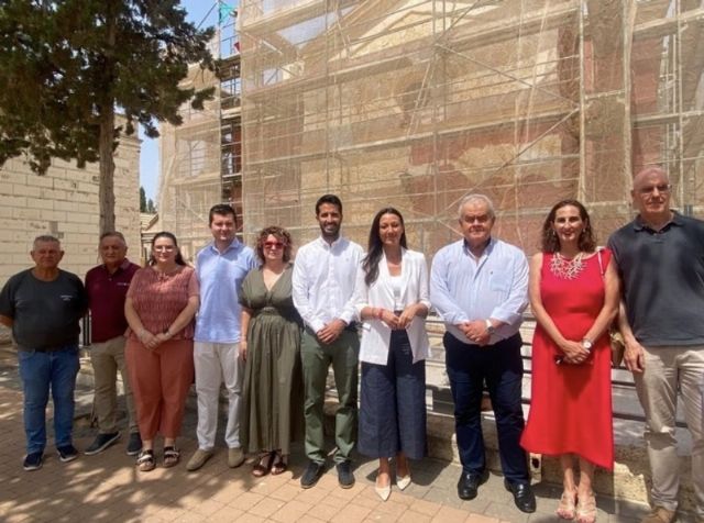 Las obras de restauración de la Capilla del Cementerio Municipal 