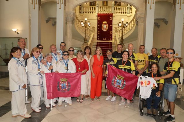 Cartagena reconoce a sus campeones del deporte adaptado tras sumar 18 medallas nacionales e internacionales Cartagena reconoce a sus campeones del deporte adaptado tras sumar 18 medallas nacionales e internacionales