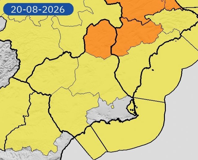 Alhama afronta hoy un aviso amarillo por lluvias y tormentas