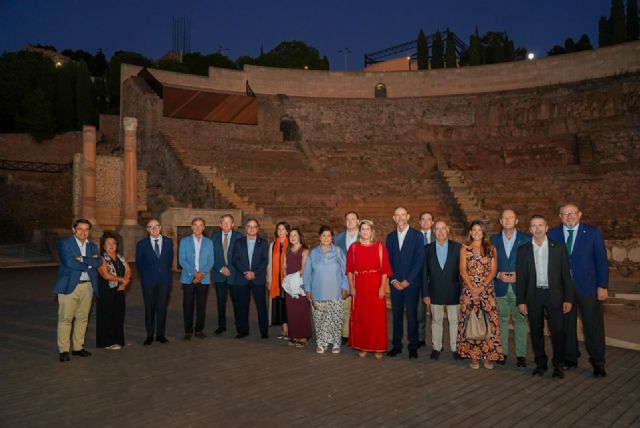 Cartagena recibe a la directiva de la CRUE en la v�spera de la apertura del curso acad�mico presidida por el Rey Felipe VI
