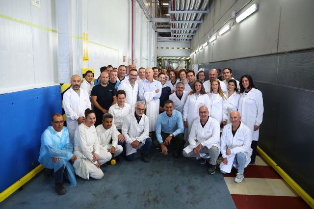 El presidente del Gobierno visita el proyecto Noblejas Industrial, en Noblejas (Toledo)
