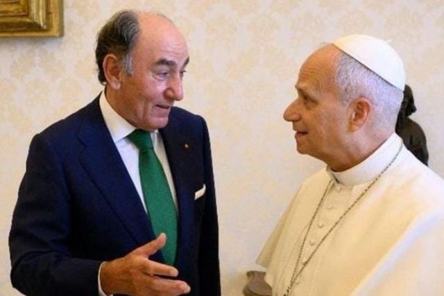 El Papa León XIV recibe en audiencia privada al presidente de Iberdrola en el Vaticano El Papa León XIV recibe en audiencia privada al presidente de Iberdrola en el Vaticano