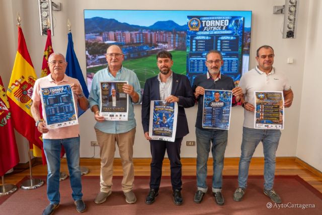 El CD Mediterr�neo presenta los actos para conmemorar sus 40 a�os de f�tbol base en Cartagena