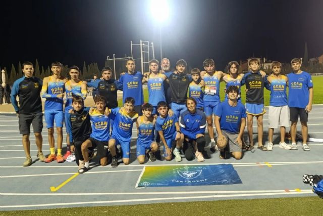 UCAM Atletismo Cartagena impulsa su cantera con actividades educativas y destacados resultados nacionales