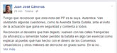 El alcalde de Totana sale al paso en redes sociales de la última nota del PP