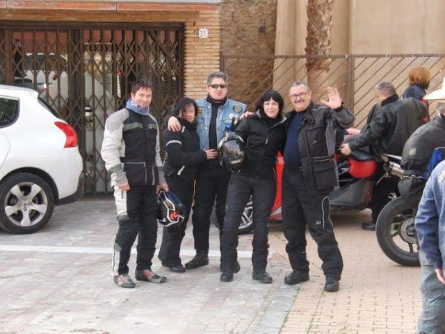 La Asociacin de Policas Motoristas “ngeles Guardianes” de Alicante visita el Museo de la Polica Local de Totana - 12