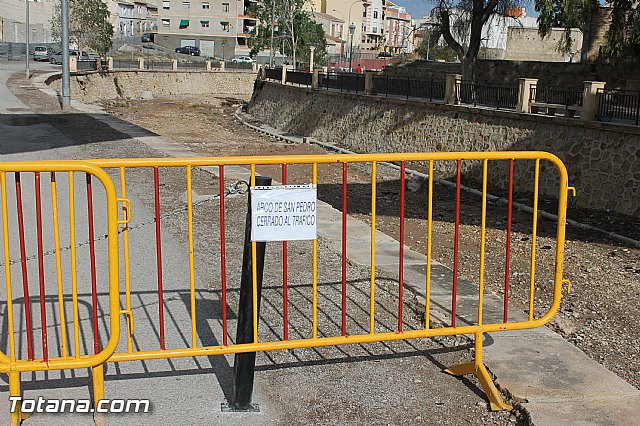Se restringe el acceso de peatones y vehculos a las inmediaciones de la zona del Arco de San Pedro - 9