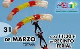 La patrulla acrobática de paracaidismo del ejército del aire ofrecerá una exhibición en Totana