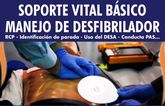 Curso de Soporte Vital Bsico (SVB) conmanejo y uso de desfibriladores semiautomticos externos (DESA)