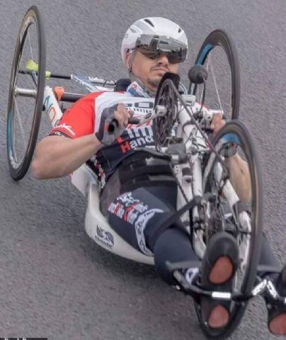 El totanero Alfonso David Lopez Ruiz se proclam Campen Regional de handbikes - 2