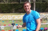 Thomas Bonsack, miembro del club Totana Triathlón, participó en el Halo Triatlón Sevilla