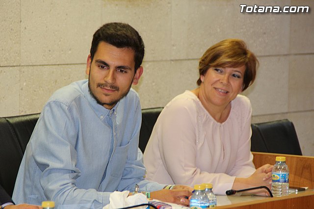 Recepcin institucional al joven totanero Pedro Antonio Garca Tudela - 6