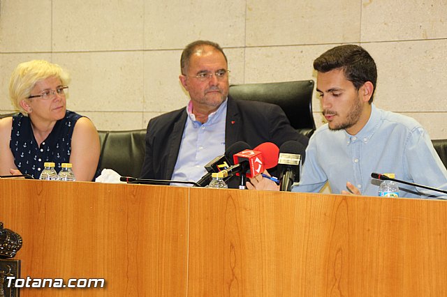 Recepcin institucional al joven totanero Pedro Antonio Garca Tudela - 10