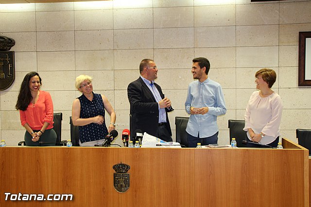 Recepcin institucional al joven totanero Pedro Antonio Garca Tudela - 14