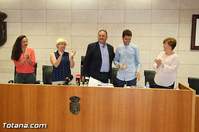 Recepcin institucional al joven totanero Pedro Antonio Garca Tudela - 16