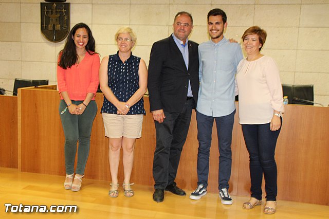 Recepcin institucional al joven totanero Pedro Antonio Garca Tudela - 17