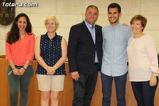 Recepcin institucional al joven totanero Pedro Antonio Garca Tudela - 18
