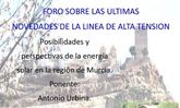 Convocan un foro sobre las ltimas novedades de la lnea de alta tensin, que tendr lugar en Aledo el prximo viernes