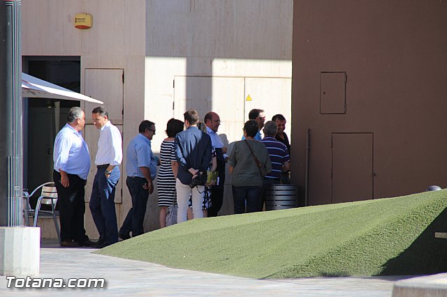 El secretario general del PP regional y presidente de la Comunidad, Pedro Antonio Snchez, mantuvo un encuentro con afiliados y simpatizantes en Totana - 7
