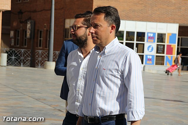El secretario general del PP regional y presidente de la Comunidad, Pedro Antonio Snchez, mantuvo un encuentro con afiliados y simpatizantes en Totana - 10