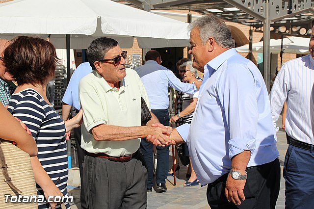 El secretario general del PP regional y presidente de la Comunidad, Pedro Antonio Snchez, mantuvo un encuentro con afiliados y simpatizantes en Totana - 11