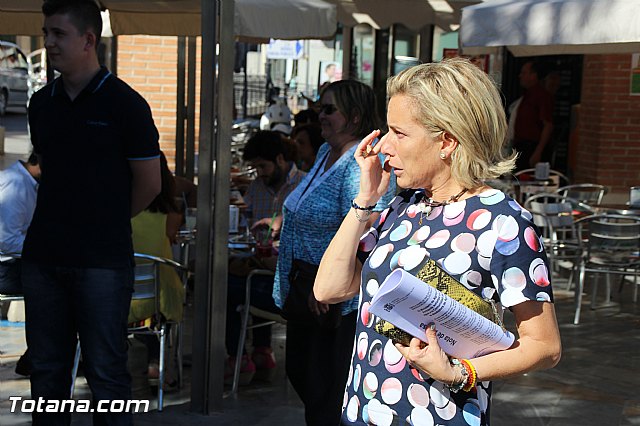 El secretario general del PP regional y presidente de la Comunidad, Pedro Antonio Snchez, mantuvo un encuentro con afiliados y simpatizantes en Totana - 13