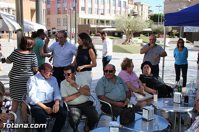 El secretario general del PP regional y presidente de la Comunidad, Pedro Antonio Snchez, mantuvo un encuentro con afiliados y simpatizantes en Totana - 25
