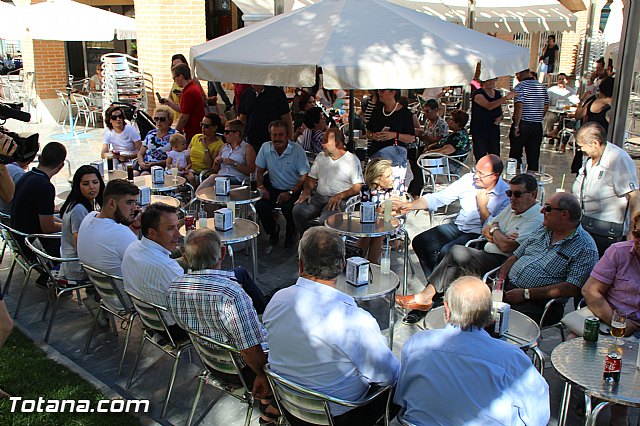 El secretario general del PP regional y presidente de la Comunidad, Pedro Antonio Snchez, mantuvo un encuentro con afiliados y simpatizantes en Totana - 27