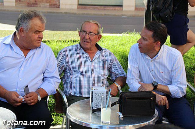 El secretario general del PP regional y presidente de la Comunidad, Pedro Antonio Snchez, mantuvo un encuentro con afiliados y simpatizantes en Totana - 28