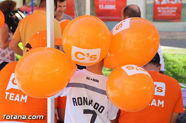 Jos Luis Martnez, candidato nmero dos de Ciudadanos al Congreso de los Diputados, visit Totana - 2