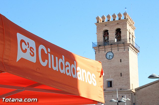Jos Luis Martnez, candidato nmero dos de Ciudadanos al Congreso de los Diputados, visit Totana - 4