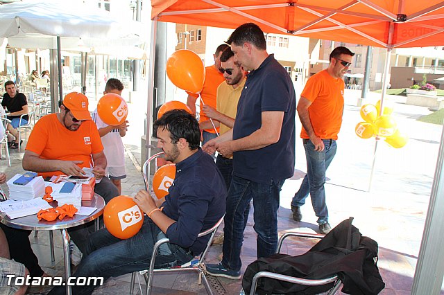 Jos Luis Martnez, candidato nmero dos de Ciudadanos al Congreso de los Diputados, visit Totana - 8