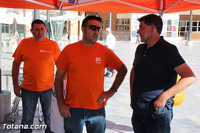 Jos Luis Martnez, candidato nmero dos de Ciudadanos al Congreso de los Diputados, visit Totana - 9