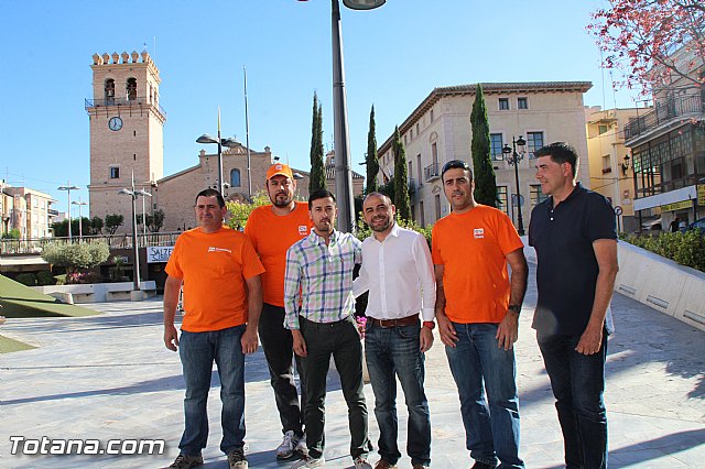 Jos Luis Martnez, candidato nmero dos de Ciudadanos al Congreso de los Diputados, visit Totana - 11