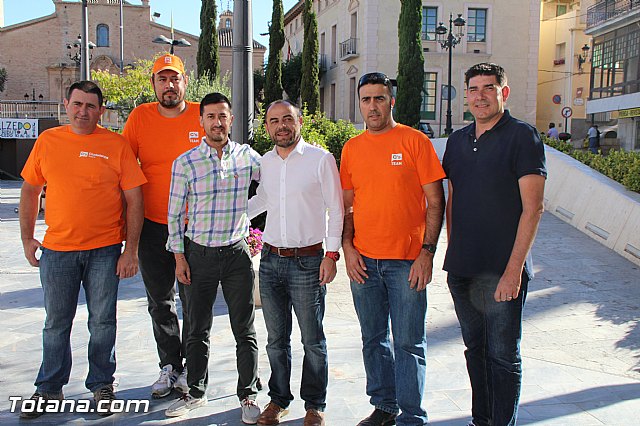 Jos Luis Martnez, candidato nmero dos de Ciudadanos al Congreso de los Diputados, visit Totana - 12