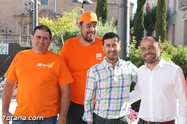 Jos Luis Martnez, candidato nmero dos de Ciudadanos al Congreso de los Diputados, visit Totana - 13