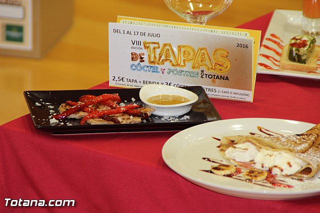 Se presenta la VIII Ruta de la Tapa, Cctel y Postres por Totana - 3