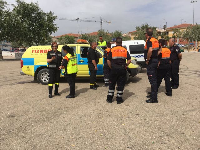 Servicios de emergencias municipales participan en el operativo de coordinacin con la simulacin de un accidente qumico - 9
