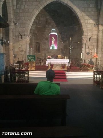 Julin Larroya peregrina de Totana a Mrida recorriendo ms de 700 km por su devocin a Santa Eulalia - 6