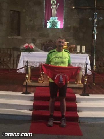 Julin Larroya peregrina de Totana a Mrida recorriendo ms de 700 km por su devocin a Santa Eulalia - 7