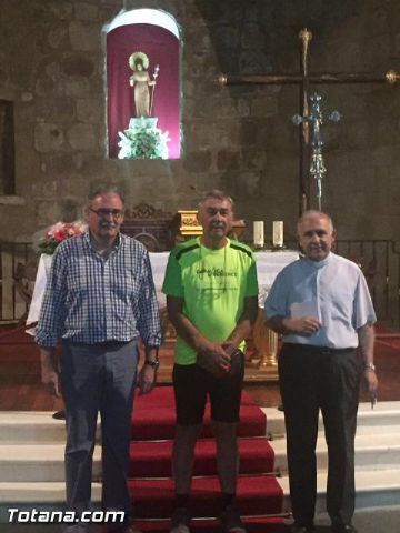 Julin Larroya peregrina de Totana a Mrida recorriendo ms de 700 km por su devocin a Santa Eulalia - 8