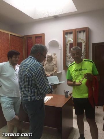 Julin Larroya peregrina de Totana a Mrida recorriendo ms de 700 km por su devocin a Santa Eulalia - 14