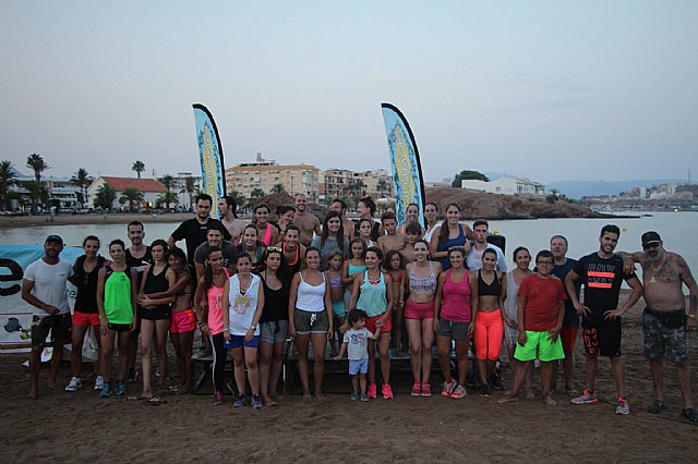 Move organiz una exhibicin de Combat en las playas de Mazarrn - 22