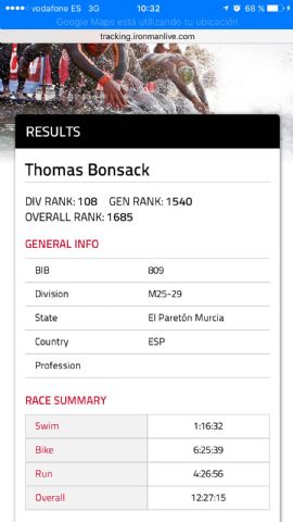 Thomas Bonsack del Club Totana Triathln en el Ironman de Barcelona - 11
