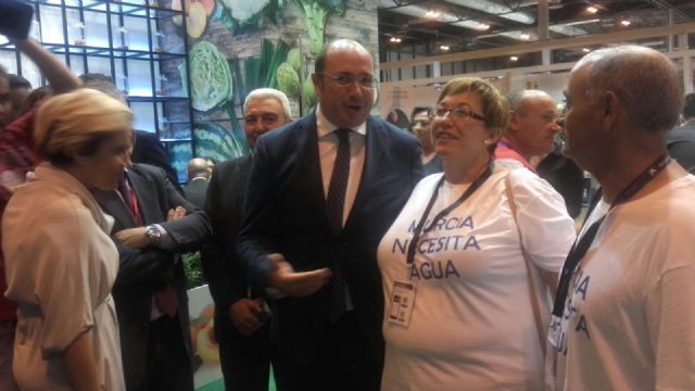 Reinvindican agua para Murcia durante la inauguracin de Fruit Attraction - 9