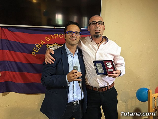 La Peña Barcelonista de Totana estuvo presente en el VII aniversario de la PB Roldn - 1
